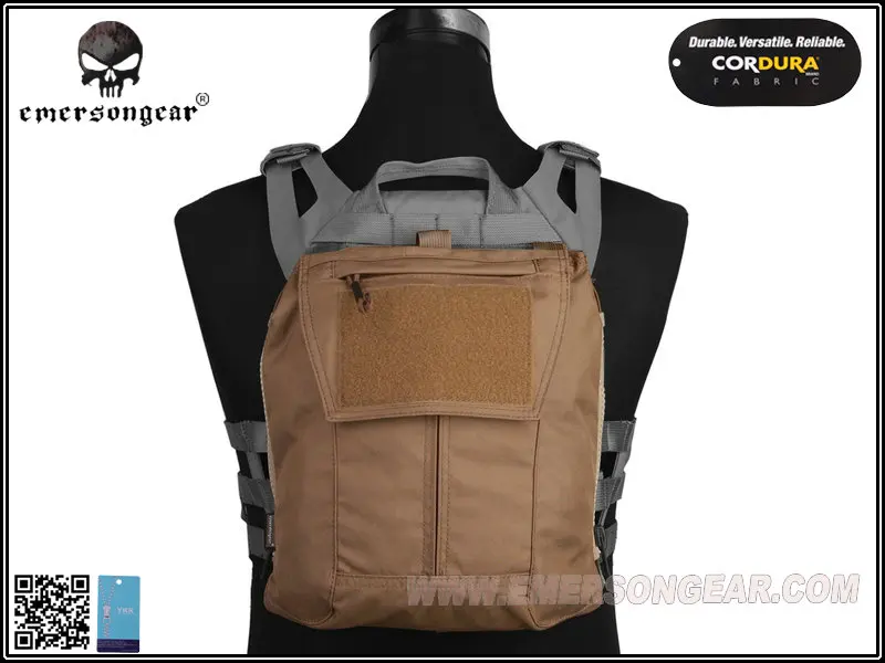 Сумка Emersongear на молнии для AVS JPC2.0 CPC тактический жилет зеленая сумка EM8348FG|vest pouches|vest
