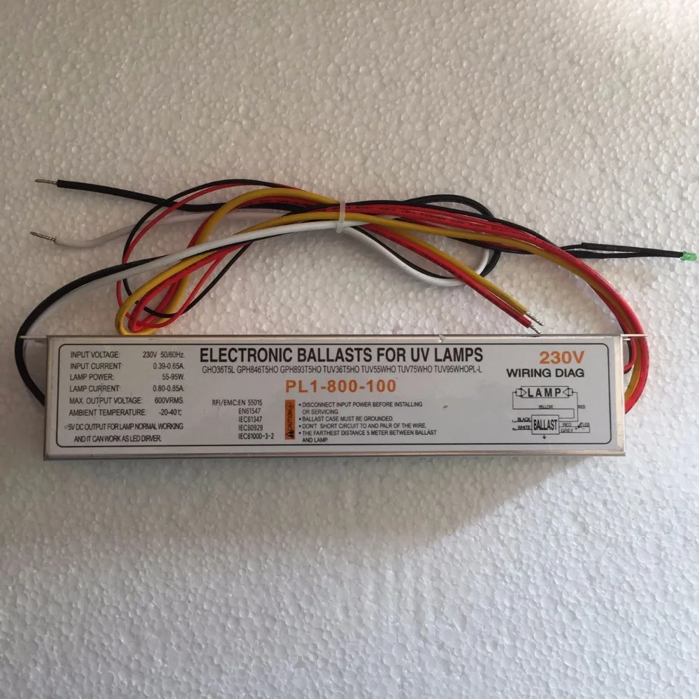 GPS1148T6L GPH893T5HO TUV36T5HO TUV55WHO TUV75WHO GHO35T5L GPH846T5HO 800mA UVC 55W 60W балласт|ballast 55w| |