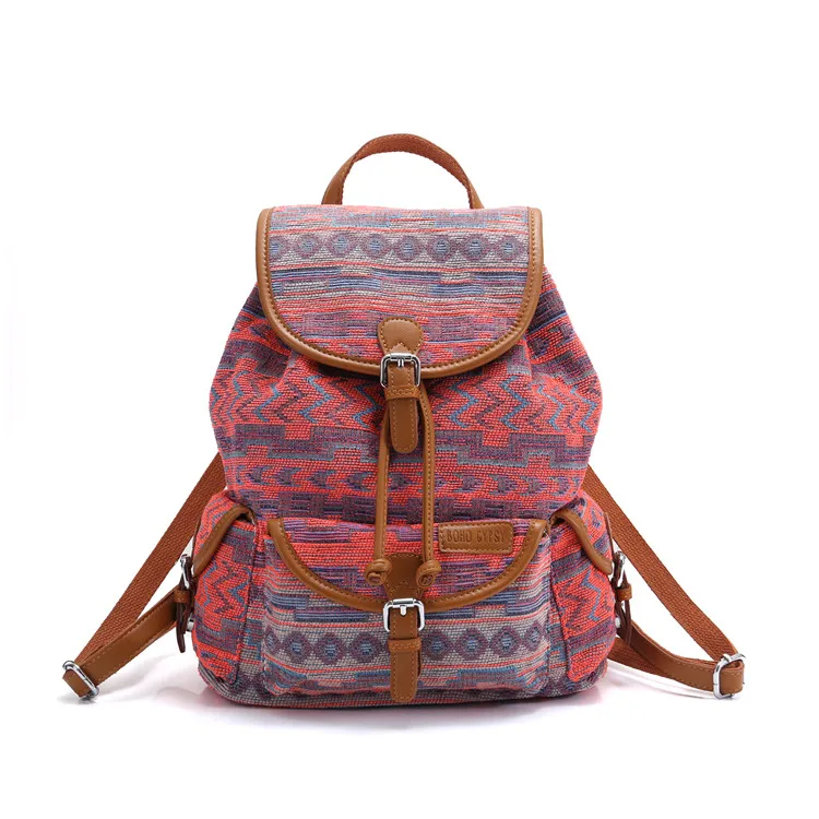 Sunset BOHO Gypsy рюкзак женский богемный mochila de mujer рюкзак для путешествий этнический хиппи Мумия сумка для подгузников школьная сумка для девочек - Цвет: Sunset