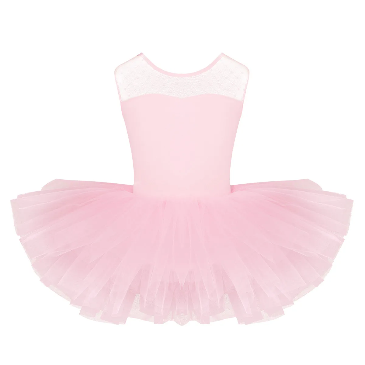 iEFiEL Cotton Ballet Tutu Dress Ballerina Costume Short Sleeves Gymnastics Leotard Stretch Leotards for Girls Dance Wear | Детская