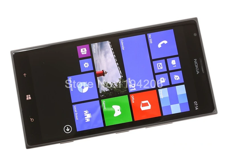 Оригинальный мобильный телефон Nokia Lumia 1520 Windows 8 четырёхъядерный 2 гб озу камера 20