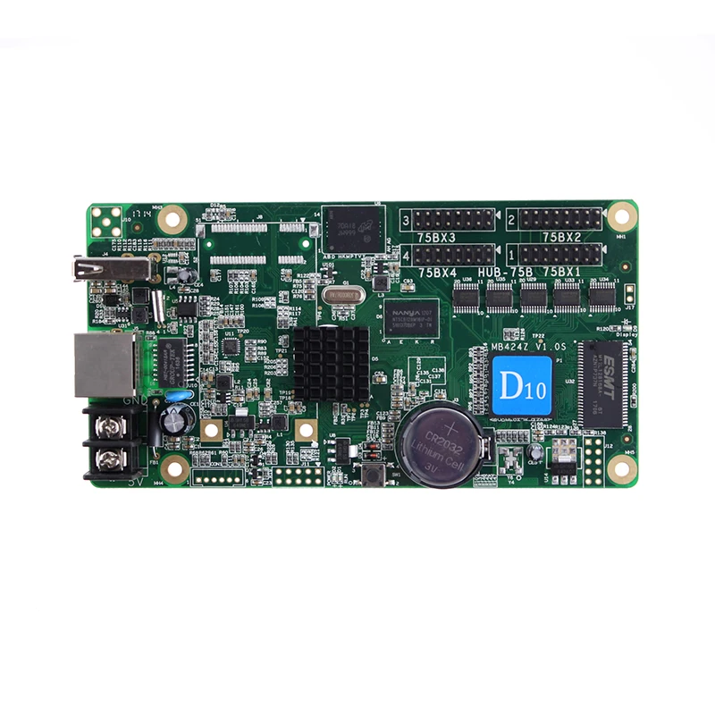 Крытый полноцветный светодиодный экран asyc плата управления led huidu HD D10|Запчасти к