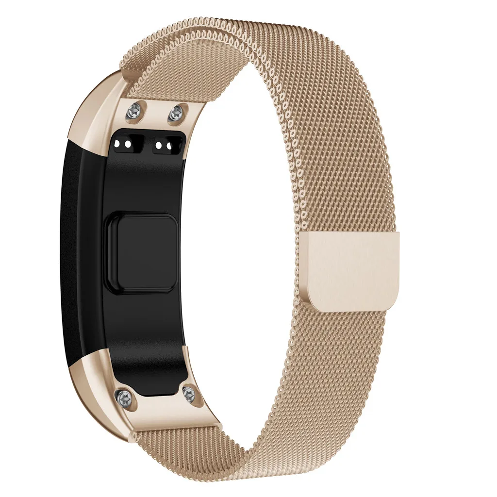 Миланский Браслет-петля, браслет из нержавеющей стали для Garmin VIVOsmart HR, Смарт-часы, браслет-ремешок для VIVOsmart HR, 16 мм* 230 мм