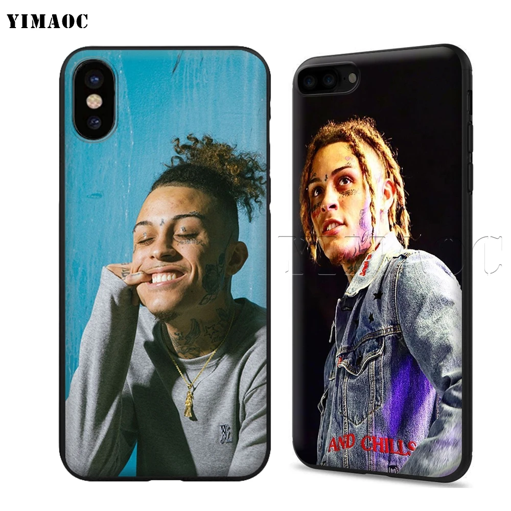 Мягкий чехол YIMAOC Lil Heaven для Apple iPhone SE 2020 5 5s 6 6s 7 8 Plus XR X Xs 11 12 Pro Max mini|Бамперы| |