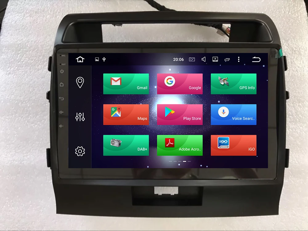 Aoluoya ips 4G ram 32G rom Восьмиядерный Android 8,0 автомобильный DVD gps навигационный плеер для Toyota Land Cruiser 200 LC200 2008- радио