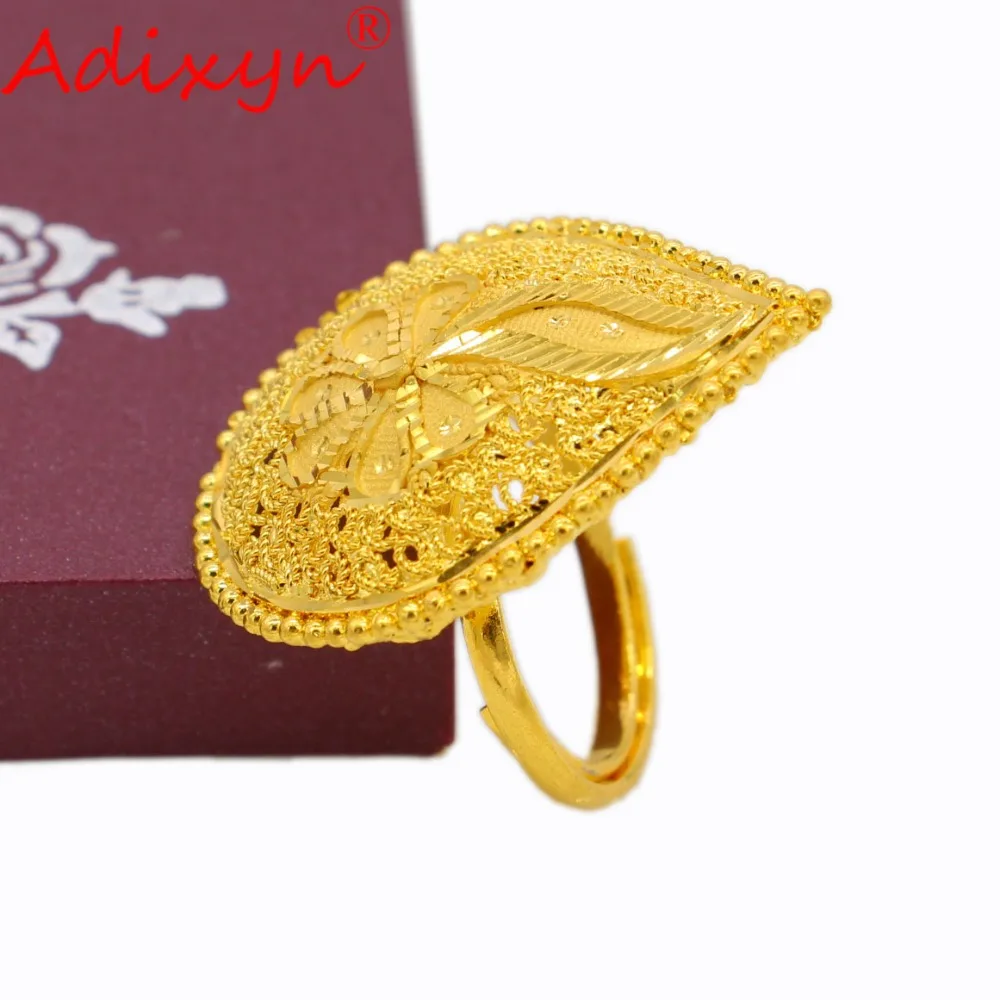 Adixyn Свадебные украшения золотого цвета индийские/африканские/эфиопские