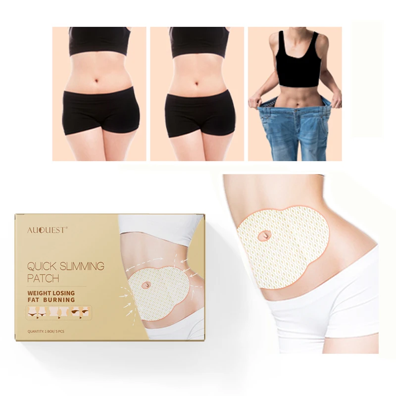 Weight loss keep fit slimming navel patch legs belly back rear abdomen fat quick burning lazy paste diet products PB03 | Красота и