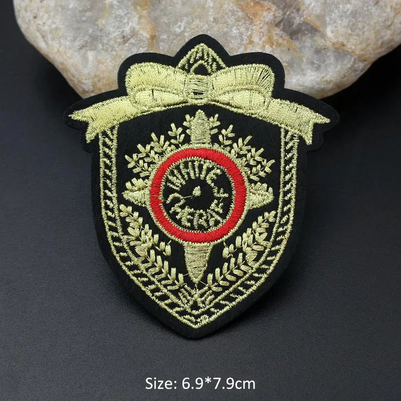 Военная эмблема, кепка, значок, камуфляж, вышитые нашивки, железо-на, для одежды, сделай сам, в полоску, аппликация, одежда, нашивки - Цвет: 44
