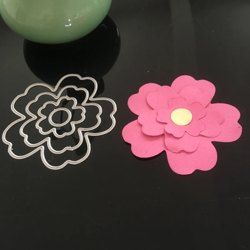 Металлические режущие штампы цветы трафареты сделай сам для скрапбукинга