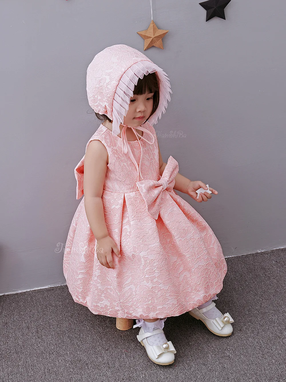 Корейская девушка полный год baby dress полнолуние вино день рождения свадьба Princess