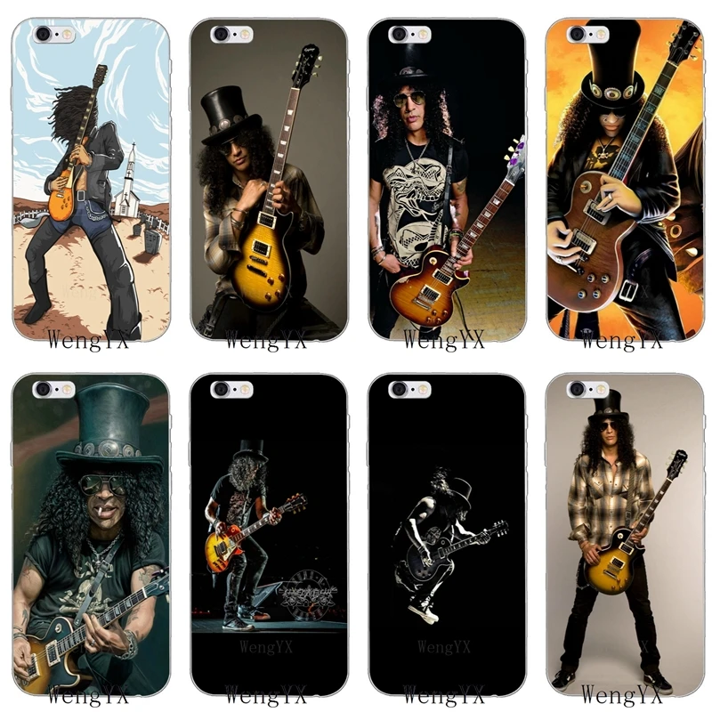 ГИТАРЫ rock music Slash тонкий силиконовый мягкий чехол для телефона HTC One A9 M10 M7 M8 M9 E9 plus