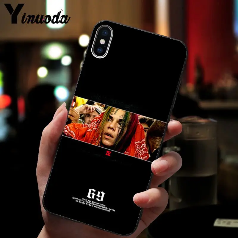 11pro MAX хип-хоп рэппер Tekashi 69 6ix9ine Новинка чехол для телефона Fundas iPhone 8 7 6 6S Plus X XS 5 5S SE XR