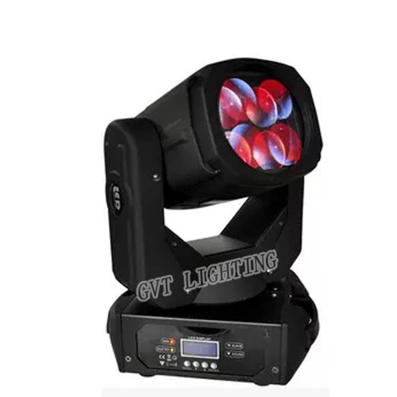 4 шт./лот яркий 150 Вт светодиодный суперлуч движущийся головной свет 4X25W высокая