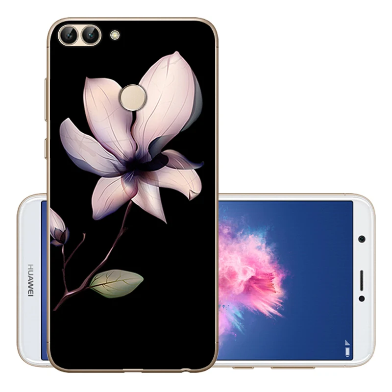 DHH CROWNPRO для huawei P умный чехол, Мягкий ТПУ силиконовый чехол, P умный чехол, чехол для телефона для Coque huawei P Smart Capa Enjoy 7S - Цвет: DHH