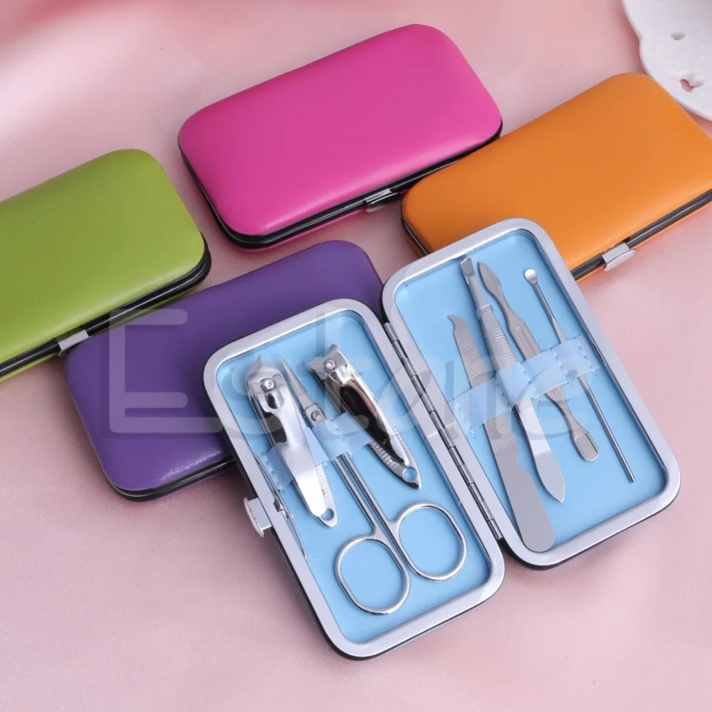 1 Набор портативный маникюрный набор для ухода за ногтями Ножницы дорожные