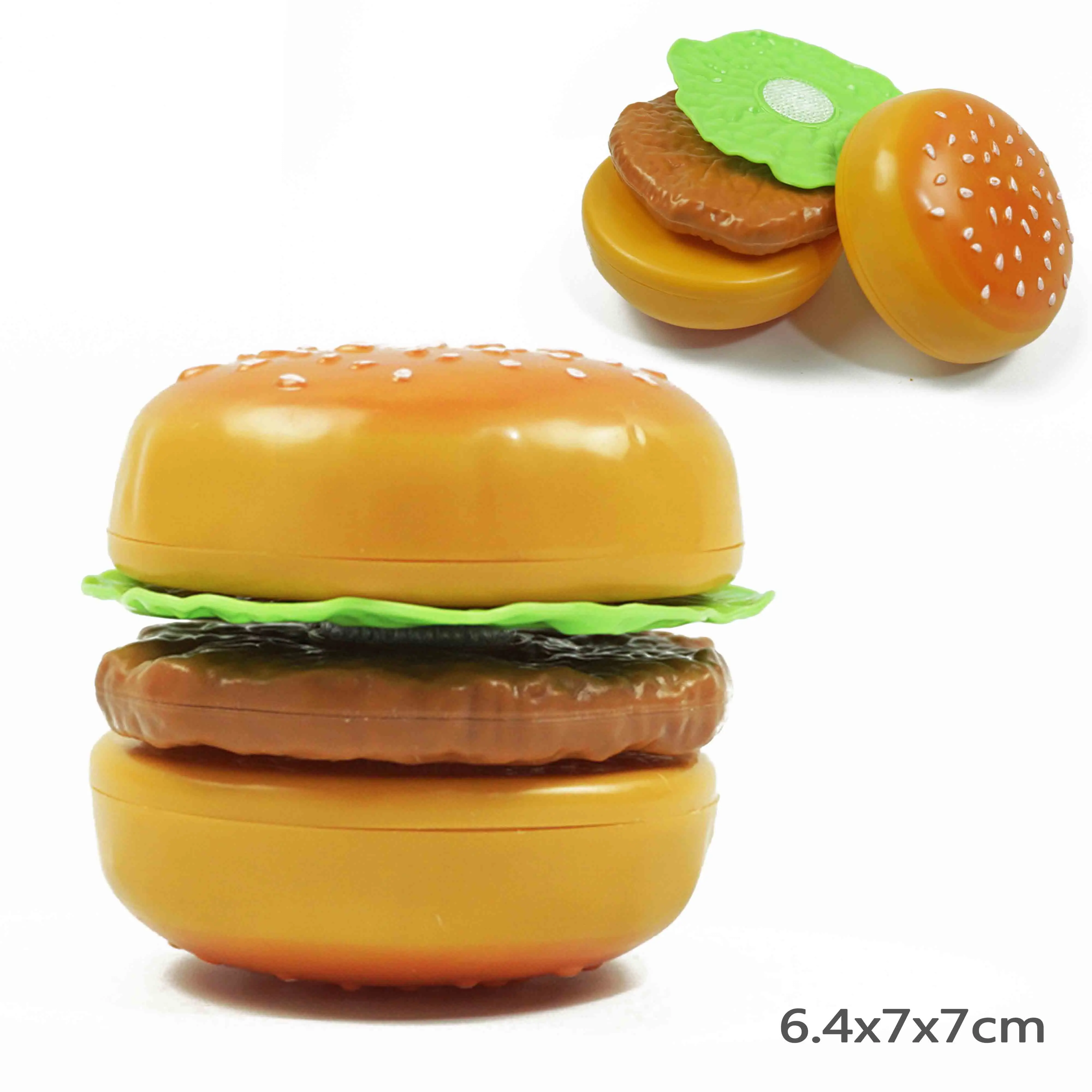 Hamburger Детские кухонные режущие игрушки, миниатюрная посуда и игрушки для еды, палочки для еды, ролевые игры, пластиковые Детские обучающие игрушки - Цвет: Hamburger