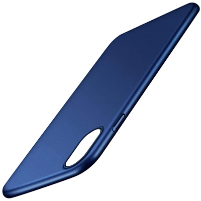 Чехол для мобильного телефона для iphone XR 6,1 дюймов ультра-тонкая роскошная Защита жесткого диска задняя крышка горячая Распродажа A20 - Цвет: Синий