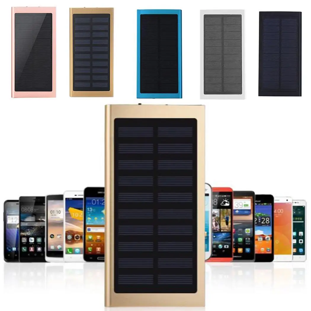 Телефон двойной портативный сплав банк 2A мощность 5 V 1A батарея 20000 mAh для