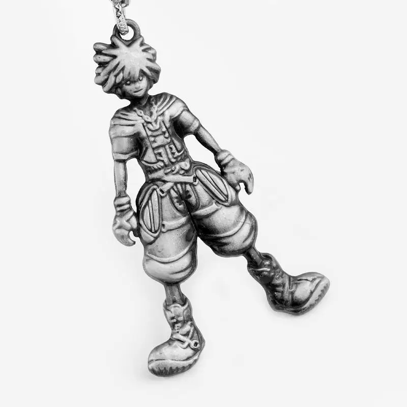 Аниме ювелирные изделия Kingdom Hearts Sora фигурка кукол металлические брелоки |