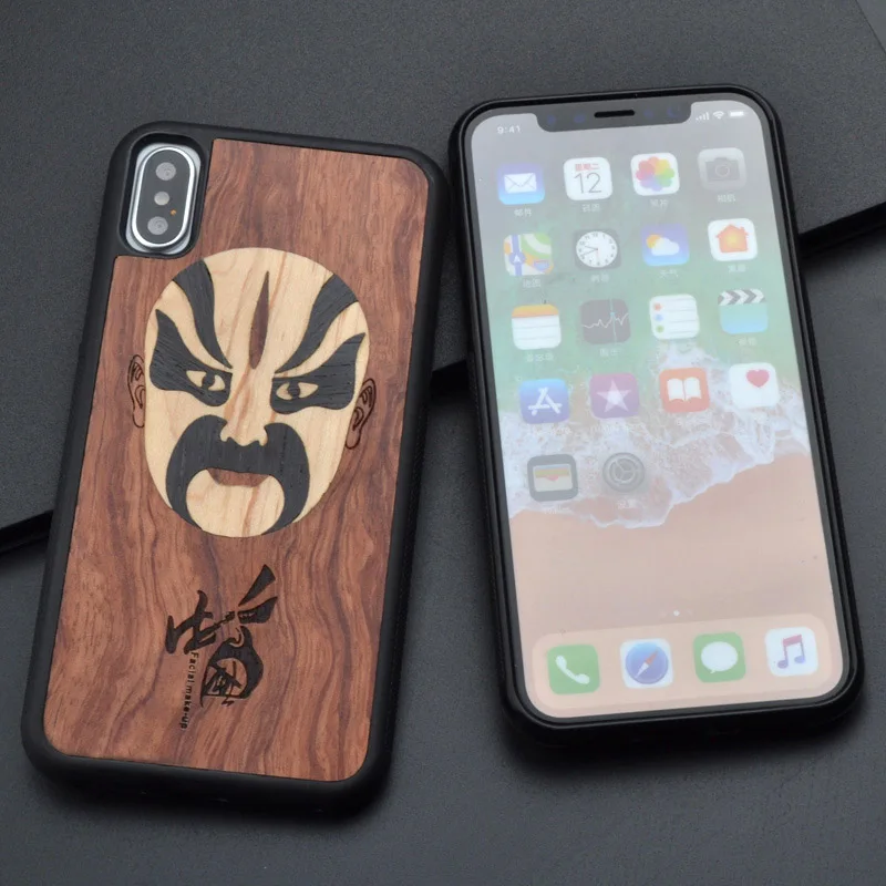 Оригинальный модный деревянный чехол для телефона ручной работы Iphone11 11promax