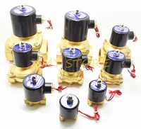 electric 2w solenoid valve brass pneumatic valve nc normal close for water oil gas bsp 18 14 38 12 34 1 2 12 380v