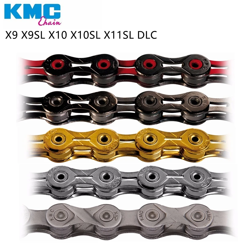 Kmc Z99 X10EL X10.93 X11EL X10SL DLC дополнительный светильник двойная X цепь 9 10 11 скорость mtb