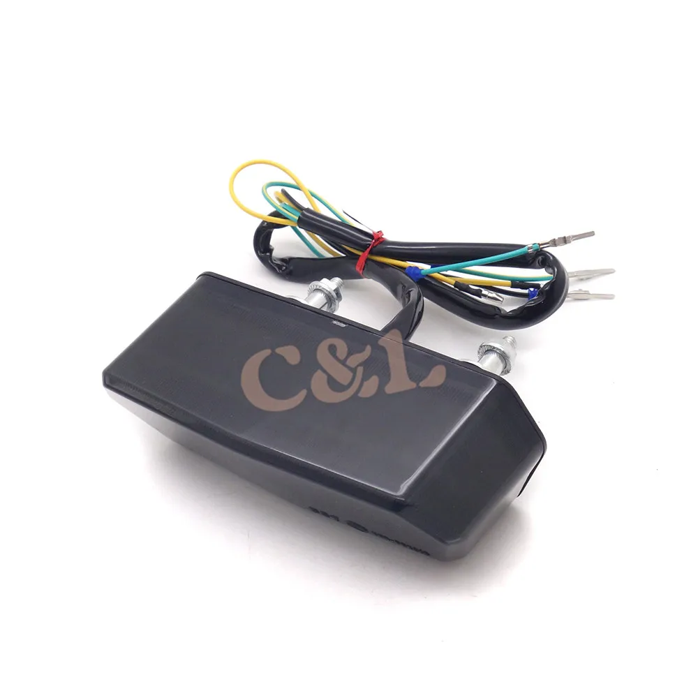 Светодиодные сигналы поворота заднего хода со встроенным дымом для Honda Grom MSX 125