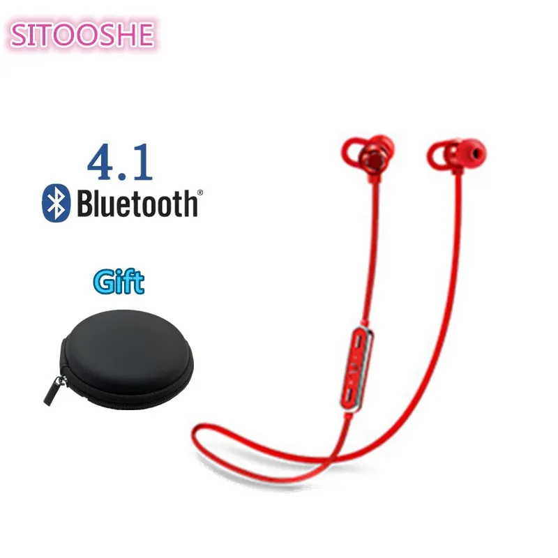 SITOOSHE Гибридные Bluetooth наушники Pro HD In Ear Беспроводные с микрофоном для мобильного