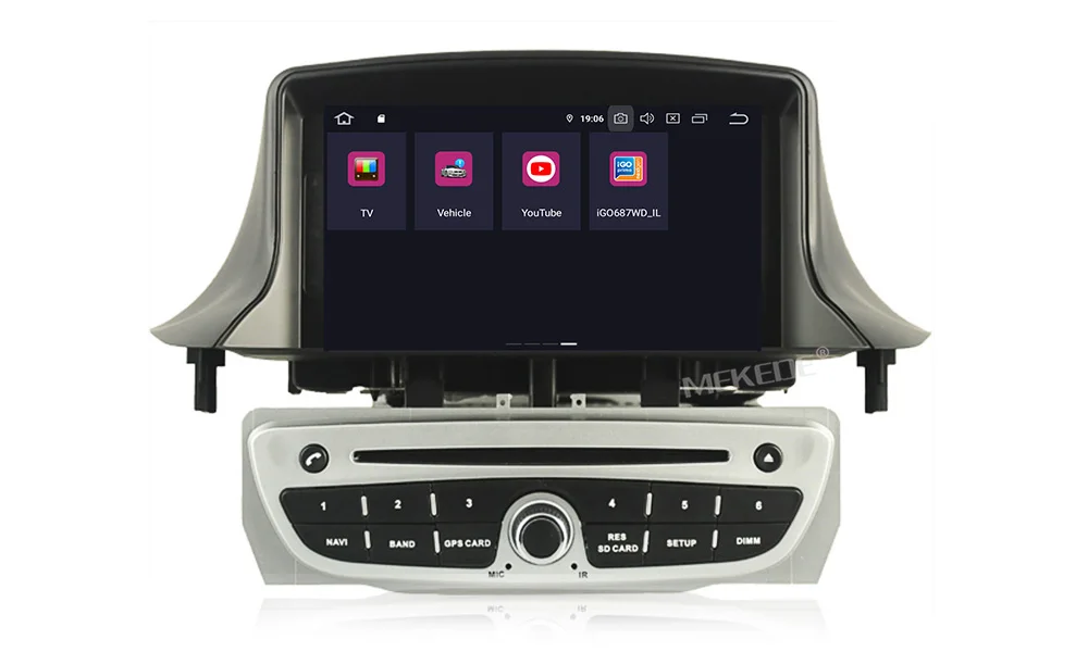 Android автомобильный мультимедийный плеер для Renault Megane 3/Renault Fluence 2009+ автомобильный стерео головное устройство gps навигация Радио магнитофон