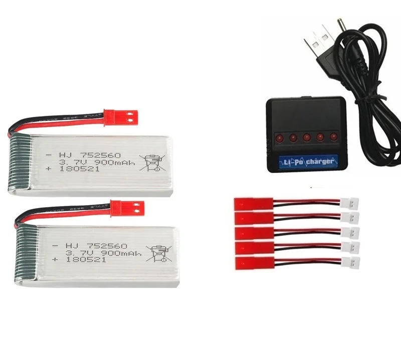 Blue 900mah 3,7 V lipo зарядное устройство для Syma X5 X5C X5SC X5SW 8807 8807W A6 A6W M68 Rc Quadcopter запасные части Аксессуары Rc дроны - Цвет: Blue