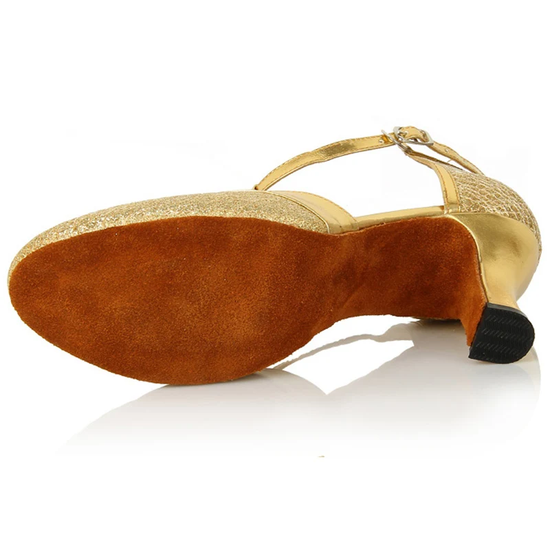 Ladies/Girl's Latin/Ballroom/Salsa Dance Shoes For Women Sandals Satin PU Buckle 6 CM Low Heel (more colors ) Hot Sale | Спорт и