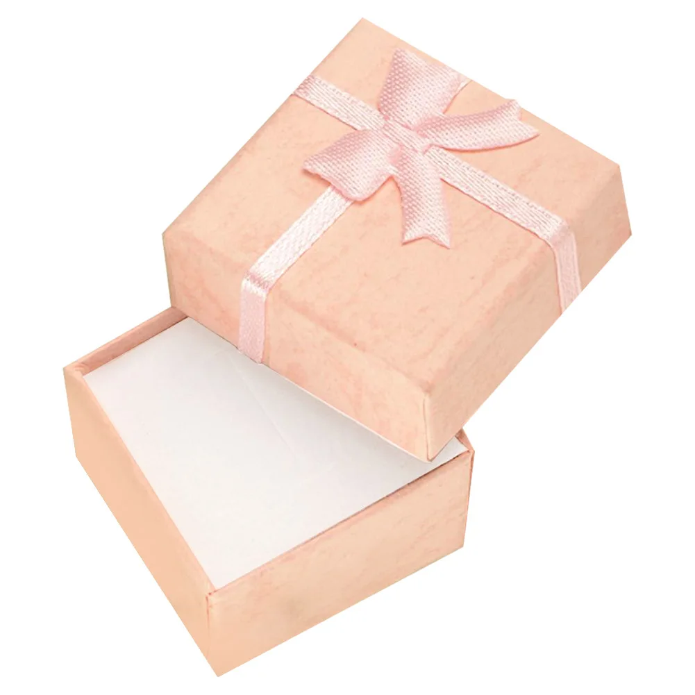 Лучшая цена, 4*4*3 см, 8x5x2,5 см, квадратная коробка, Подарочная коробка, Подарочный чехол для кольца, ювелирных изделий, браслета, ожерелья, изысканный дизайн косметики