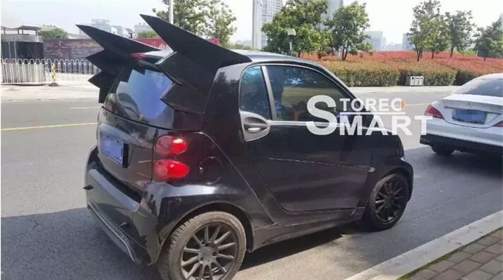 1 пара праймер задний багажник спойлер AERO крыло спойлер для Smart Fortwo 2008 2009 2010 2011 2012 2013 от EMS