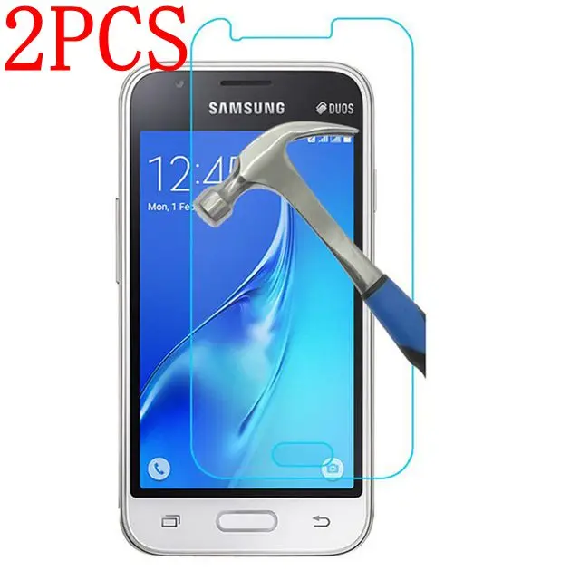 Закаленное стекло для Samsung Galaxy J1 Mini 2 шт. защита экрана Защитная пленка J105 J1Min