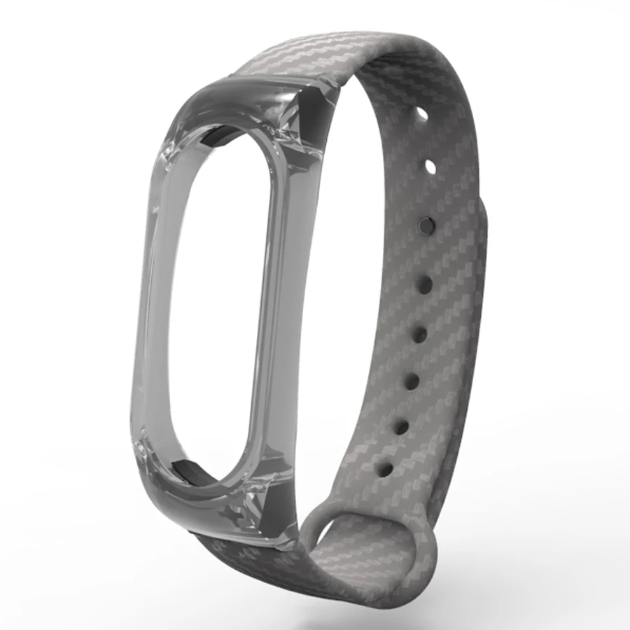 Carbon replacement Strap for Xiaomi Mi Band 2 Silicone For Wristband Smart Bracelet Replacement Belt | Электроника