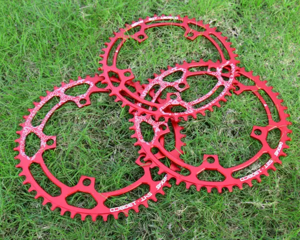 Одинарная цепь BCD130 узкая и широкая 1 система 50T 52 54 56T|narrow wide|bike chainringroad bike chainrings |