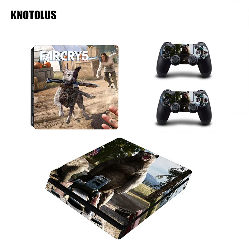 Far Cry серии Стикеры s винил Обложка Наклейка для Play Station 4 тонкий кожи консоли