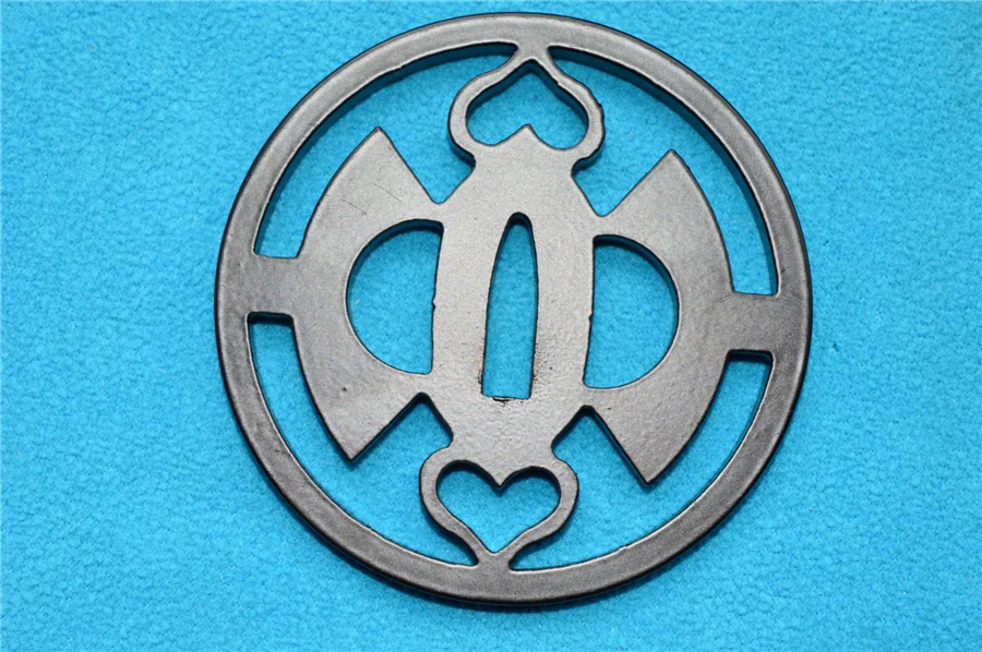 Стальная железная защита Tsuba для японского самурайский меч катана Wakizashi Tanto | Дом и