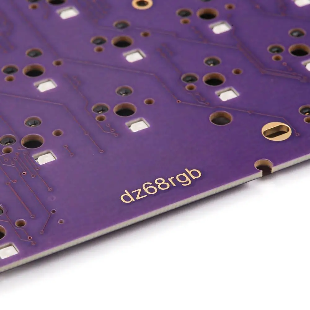 DZ68 RGB Горячая замена PCB Type C Интерфейс для DIY механическая клавиатура подходит