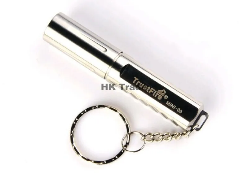 TrustFire mini 03 200Lm CREE светодиодный мини светильник фонарь из нержавеющей стали брелок