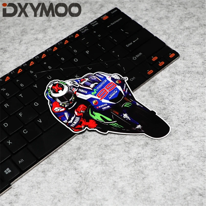Мотоциклетные наклейки авто светоотражающие на окна для Moto GP Racing Хорхе 99 Movistar