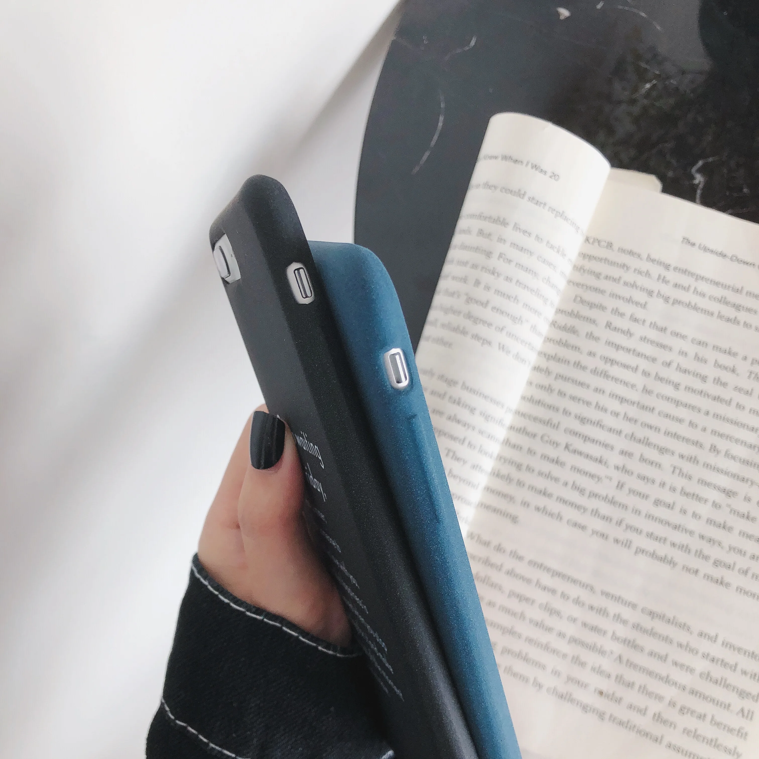 Модный чехол PIXIU для iPhone 6 7 Plus X XR XS Max из мягкого нубука красного и черного цвета |