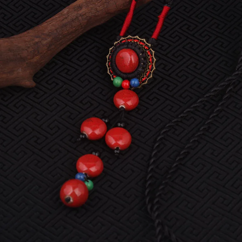 Новое модное этническое ожерелье винтажные длинные подвески на свитер ювелирные