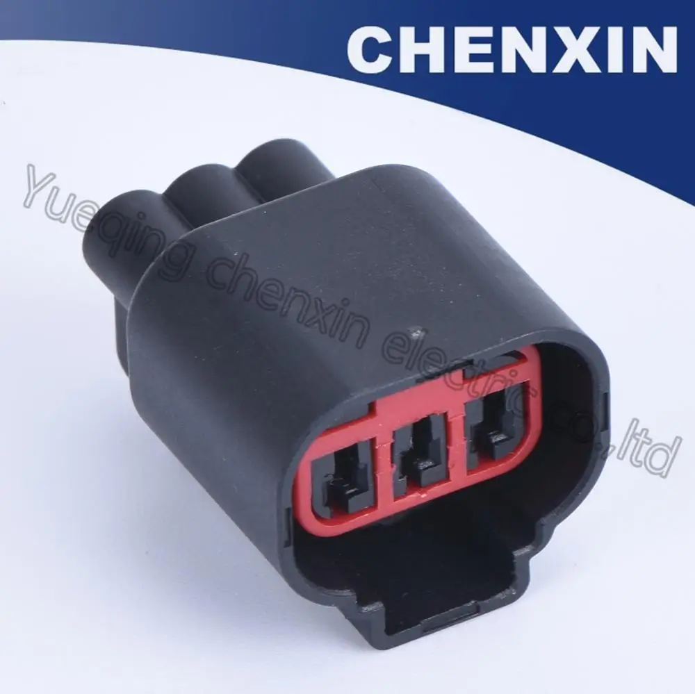 Black 3 pin waterproof auto connectors position sensor plug 1.5 femal ecrankshaft | Автомобили и мотоциклы