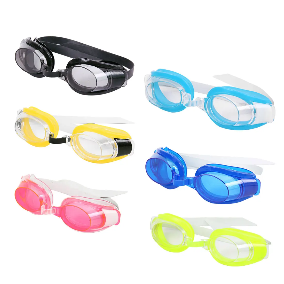 Детские водонепроницаемые противотуманные очки для плавания занятий спортом на