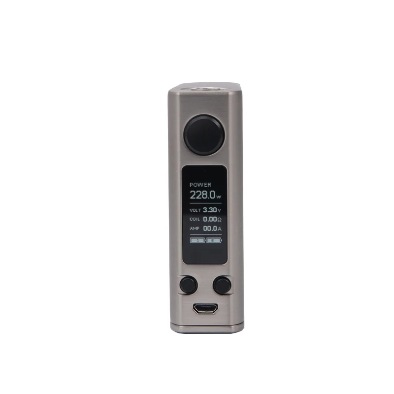 Оригинал Joyetech eVic primo 2. 0 228 Вт электронные сигареты Vape evic 2 без 18650 батарей против
