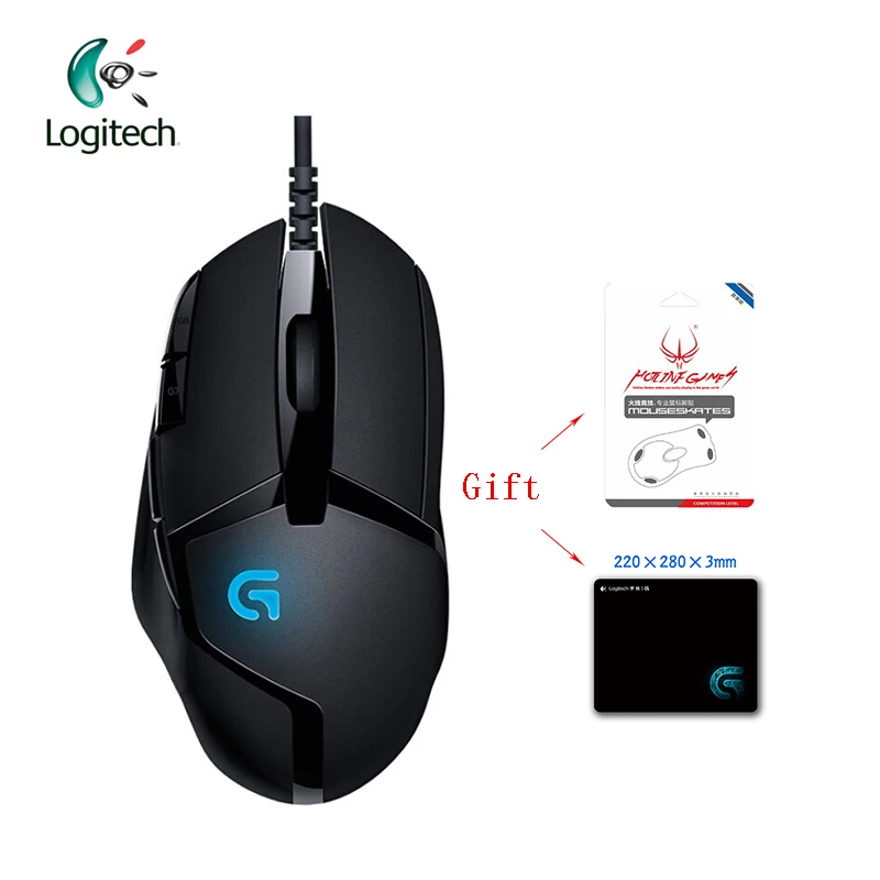 Игровая мышь Logitech Hyperion Fury оптическая 4000 точек/дюйм высокая скорость для ПК