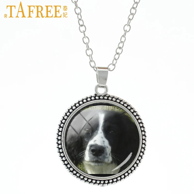 Ожерелье TAFREE с подвеской в виде храбрых собак для мужчин и женщин умное