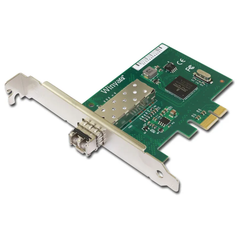 Winyao WY5720DF-SX PCI-Express X1 1000 Мбит/с LC 850nm Gigabit Ethernet Lan волоконная настольная сетевая карта