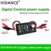 50v 5a 250w lcd converter adjustable voltage meter regulator programmable power supply module voltmeter ammeter current tester